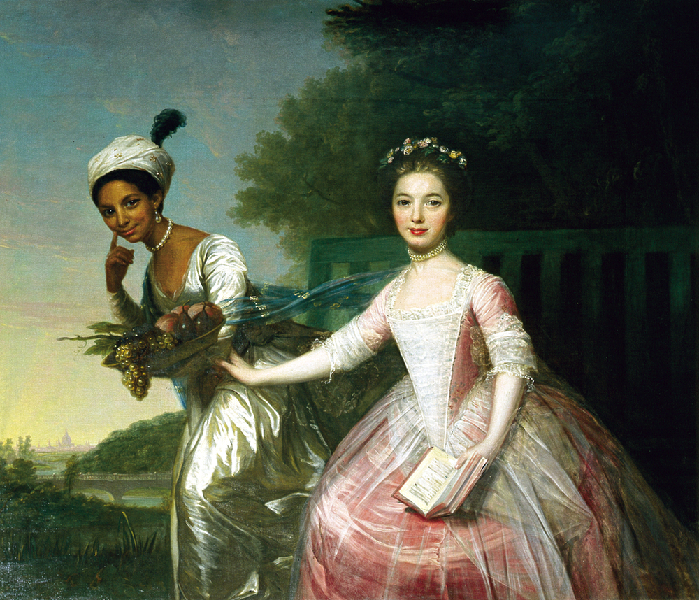 Portrait of Dido Elizabeth Belle Lindsay (1761-1804) and her cousin Lady Elizabeth Murray (1760-1825)